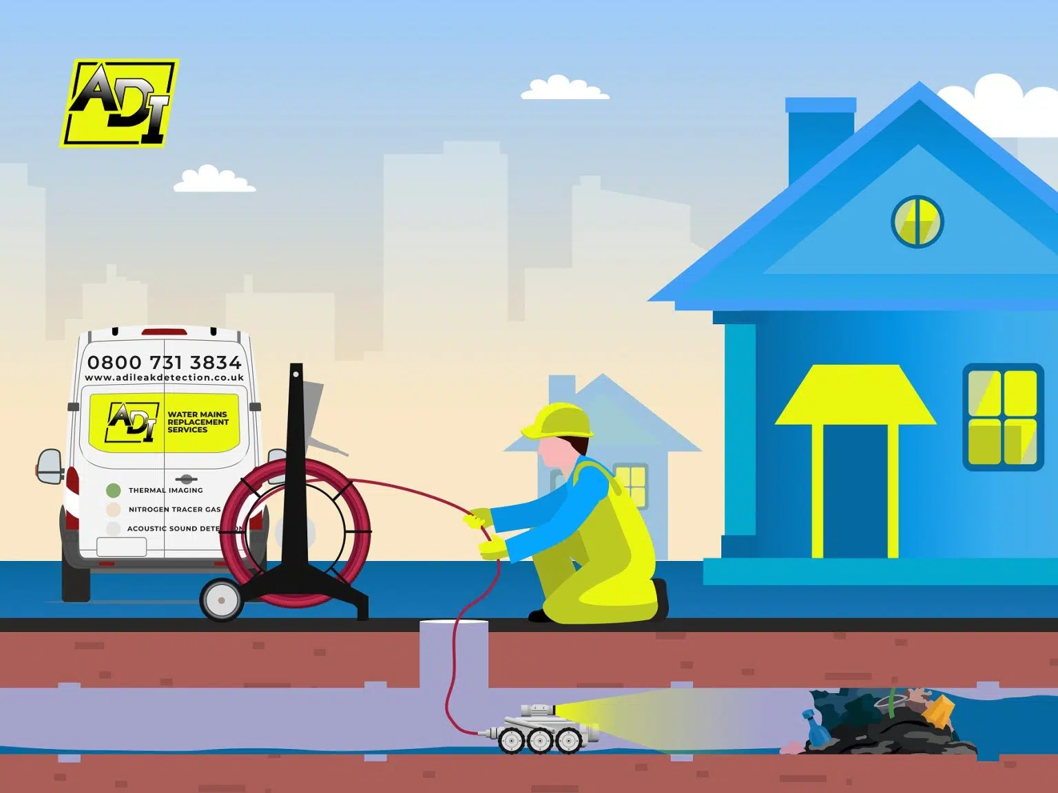 Drainage CCTV Surveys & Investigations Petersfield